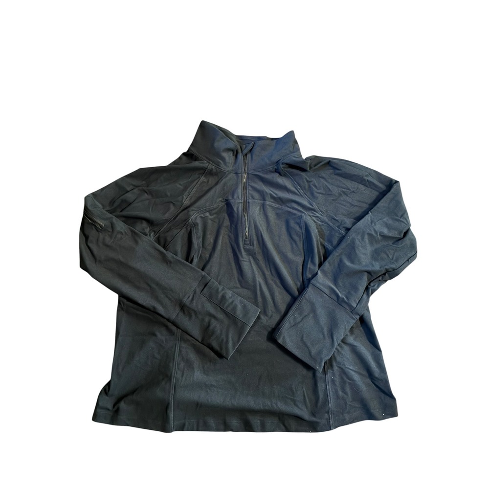Phoenix Bergen Run Quarter-Zip Black Pullover UV Protection 2X
